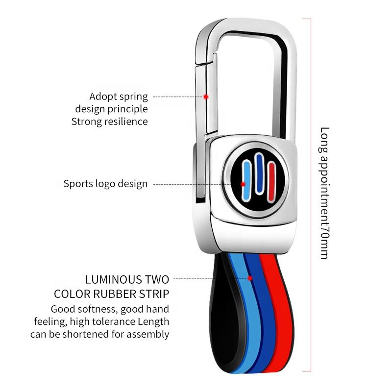CM Brand Zinc Alloy Car Smart Key Cover Case Shell - High-Quality Remote Key Fob Protector